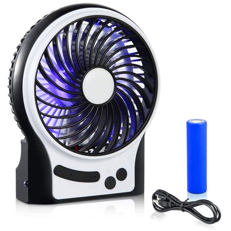 rechargeable battery operated fans